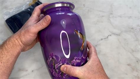 Watch Unboxing The Trupoint Memorials Hummingbird Urn On Amazon Live