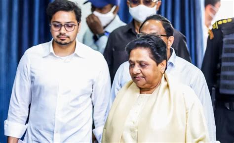 Mayawati Has Announced Her Nephew Akash Anand As The