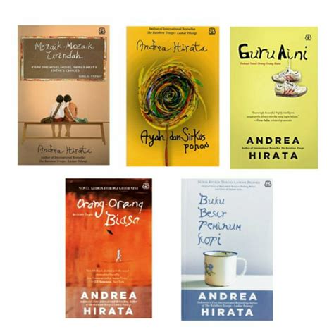 Jual Novel By Andrea Hirata Guru Aini Orang Orang Biasa Ayah Dan