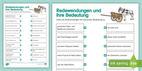 Redewendungen I Grundschule I Wiki Twinkl