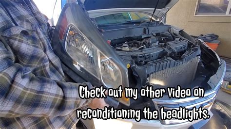 How To Change Headlight Bulbs And Remove Headlights From Chevrolet