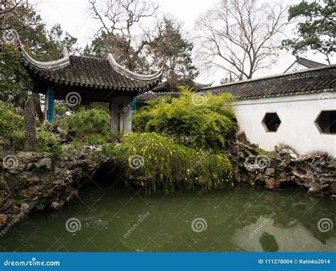 Lion Grove Garden A Classical Chinese Garden And Part Of Unesco World