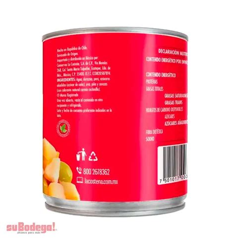 Coctel de Frutas La Costeña 850 gr suBodega alcanza para más