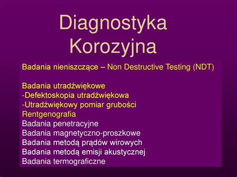 Diagnostyka Korozyjna Ppt Pobierz