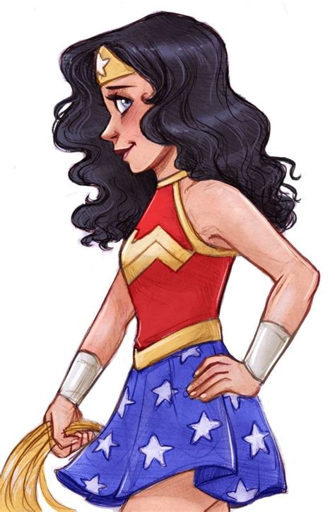 Courtney Godbey Illustration Wonder Woman Wonder Woman Artwork