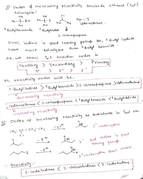 Solved Arrange The Following Compounds In Order Of Increasing