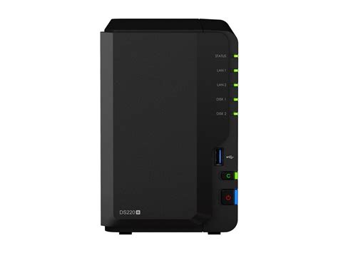 Synology 2 Bay Nas Diskstation Ds220 Diskless