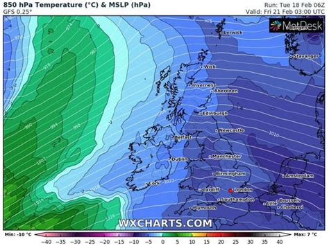 Uk Snow Map Snowfall Forecast For Britain In Wake Of Brutal Storm Dennis Latest Warning