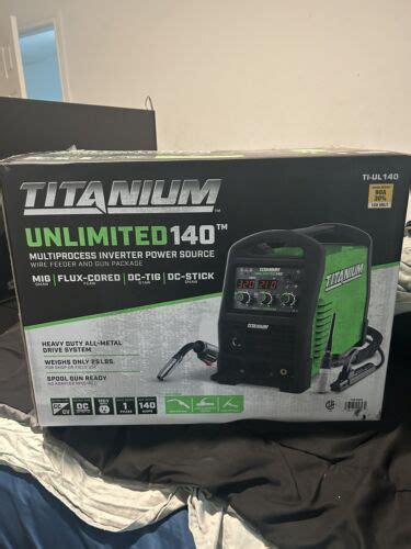 Titanium Unlimited V Inverter Multiprocess Welder