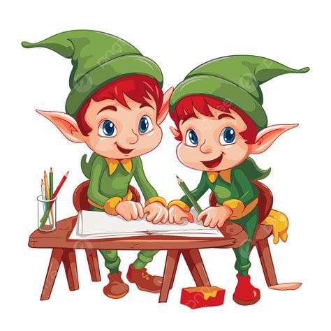 Elves Working