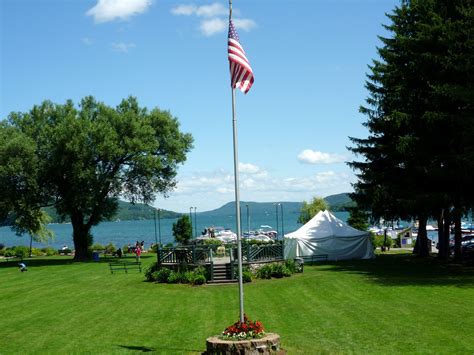 Lakefront Park Cooperstown Ny Cooperstown New York Otsego Lake New