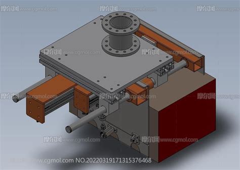 夹板式夹具机械工具模型下载 摩尔网cgmol