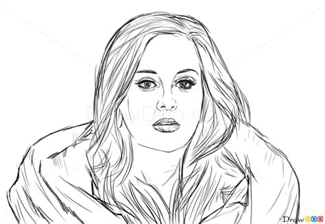 How To Draw Adele Celebrities