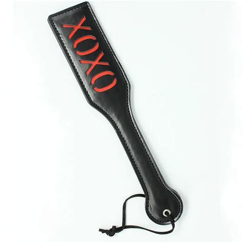 New Cm Leather Spanking Paddles For Couples Sex Toys Slave Flogger