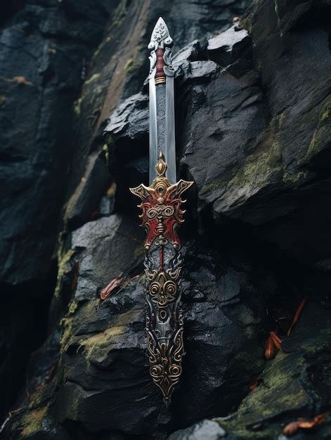 Premium Photo | Ancient and intricate Indonesian keris dagger