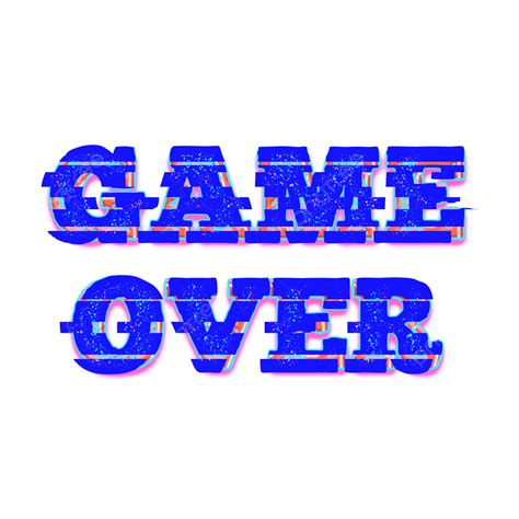 Game Over Png Transparent New Modern Game Over New Games Games Over