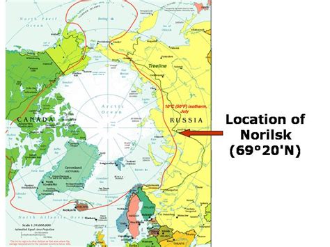 Norilsk World Map - Time Zones Map