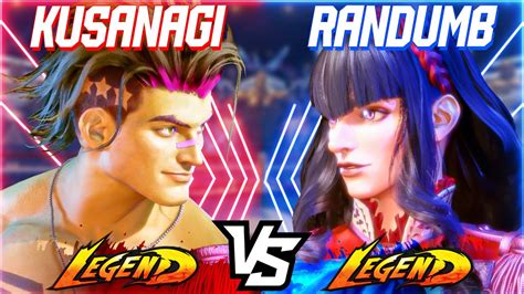 Kusanaggi Luke VS Randumb Manon Street Fighter 6 SF6 YouTube