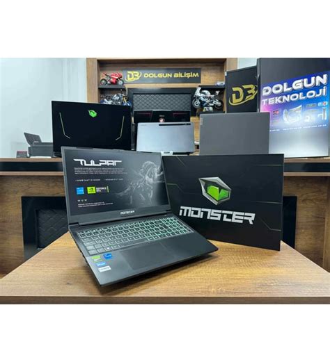 Monster Tulpar T5 V23 3 4 Intel Core I5 12450H 16GB 1TB SSD RTX4060 15