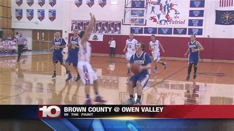 Brown County Vs Owen County Youtube