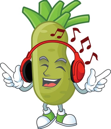 Wasabi cartoon character 19832821 Vector Art at Vecteezy