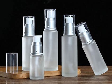 Frosted Glass Lotion Bottles Taibo Glass Cosmetic Bottles Manufacturer