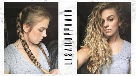 No Heat Hairstyle Overnight Dutch Braids For Big Waves Lisa Huff