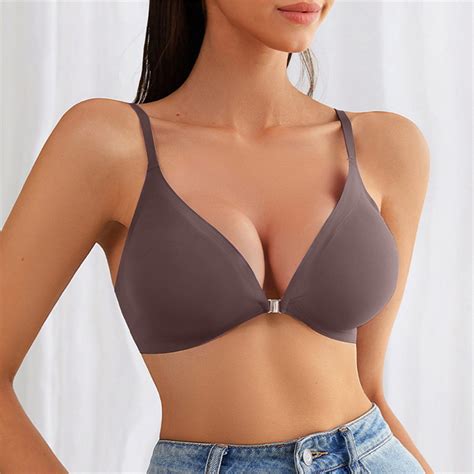 Com1950s Bras For Women Ladies Traceless Comfortable No Steel Ring