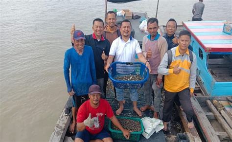 DKP Riau Lakukan Monev Hasil Budidaya Kerang Dara Mencapai 25 Ton