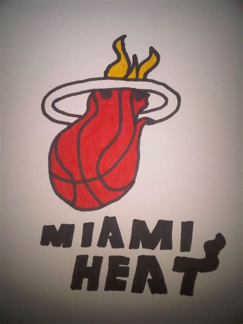 Miami Heat Logo Drawing At Getdrawings Free Download