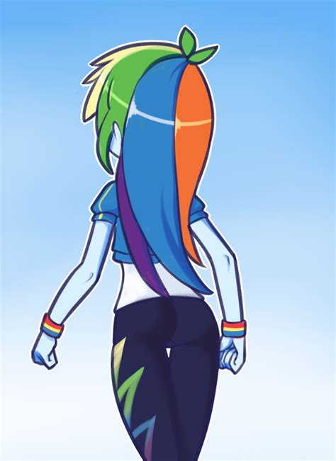Safe Artist Drantyno Rainbow Dash Human Equestria Girls G Ass Butt Female