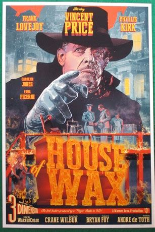 House Of Wax 1953 Poster Mondo 24 X 36 61cm X 91 5 Cm 1953