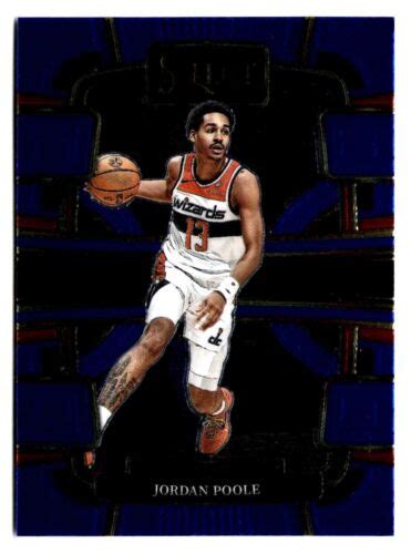 Panini Select Prizm Jordan Poole Washington Wizards Ebay