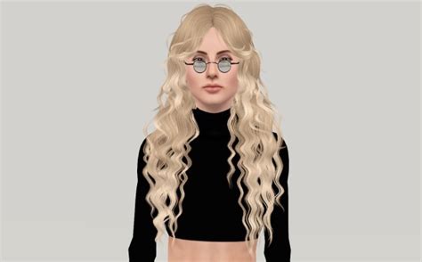 Curly Hairstyle Newsea S Nightwish Retextured The Sims Catalog