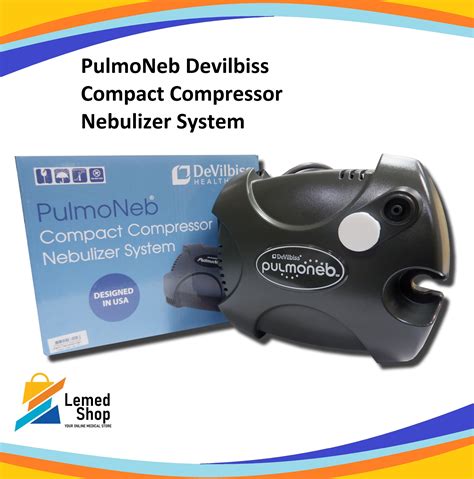 Pulmoneb Devilbiss Compact Compressor Nebulizer System Pulmo Neb