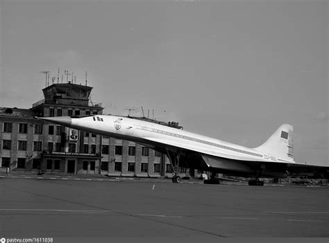 Ту-144 в аэропорту Шереметьево