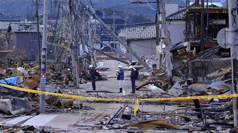 Un Terremoto De Magnitud Sacude La Costa Oeste De Jap N