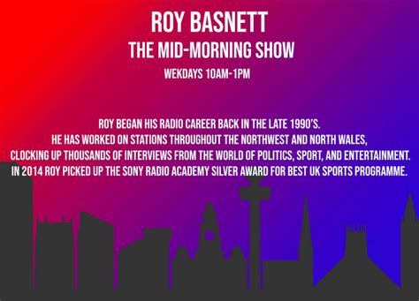 Roy Basnett Liverpool Live Radio