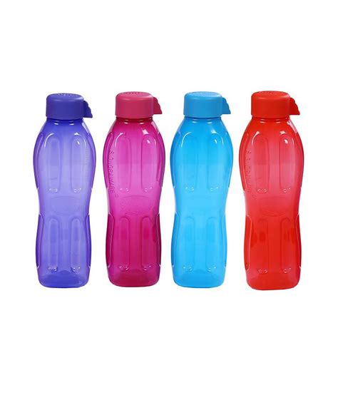 SIGNORAWARE Aqua Fresh Water Bottle 1L (Set of 4) : Buy Online at Best ...