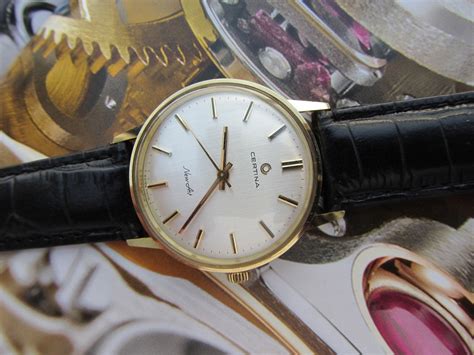 SOLD - Certina New Art 14k Gold | Omega Watch Forums