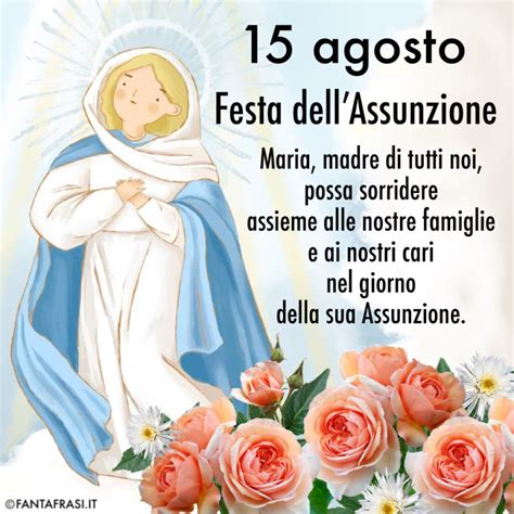 Buon Ferragosto Religioso Festa Dell Assunta FANTAFRASI It