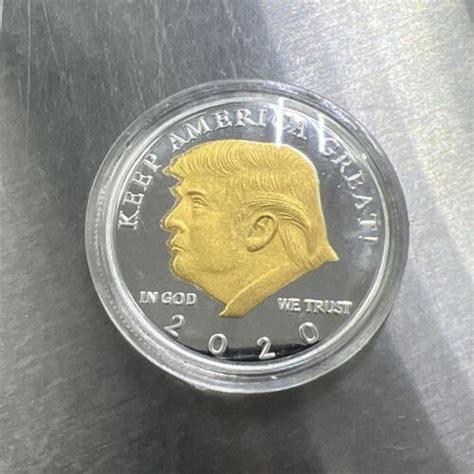 Donald Trump Plated Coin Keep America Great Ebay