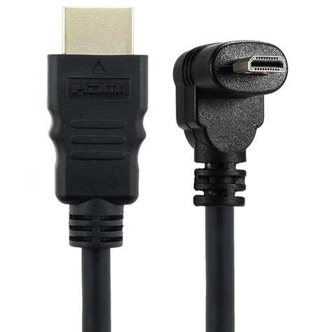 30cm Micro Hdmi Unghi Drept De Sex Masculin La Hdmi De Sex Masculin 90