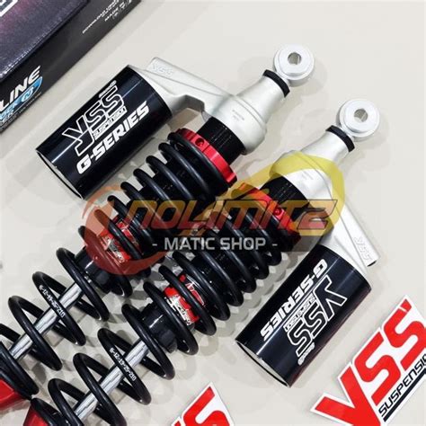 Jual Shock YSS G Series Smooth Black Edition 365mm Shockbreaker PCX 160