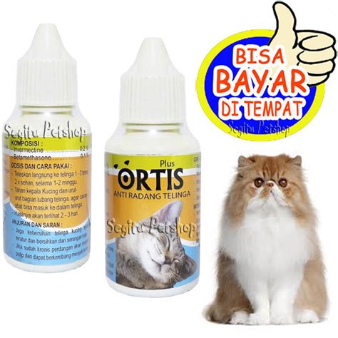 Jual Obat Tetes Telinga Kucing Radang Telinga Bengkak Infeksi Kuping