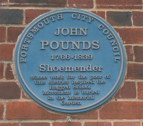 John Pounds Blue Plaque Open Plaques