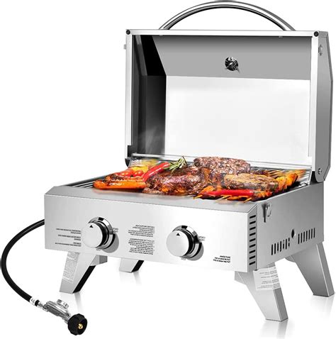 Amazon Happygrill Portable Gas Grill Stainless Steel Propane Grill