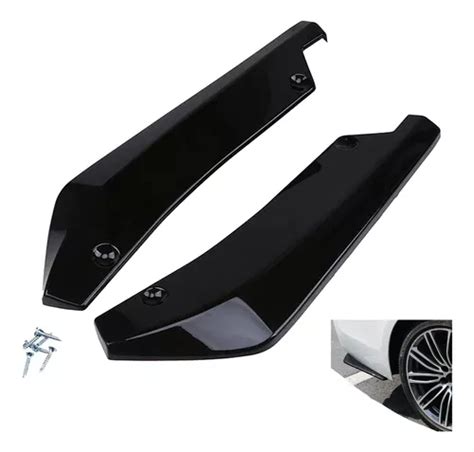 Lip Spoiler Trasero Lateral Difusor Esquina Trasera Pack Cuotas Sin