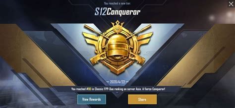 Tricks To Reach Conqueror In Pubg Mobile Season