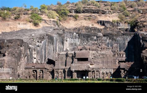 Ellora Caves Maharashtra India Stock Photo - Alamy